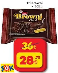 ETİ BROWNİ KEK 200 G ETİ BROWNİ KEK 200 G